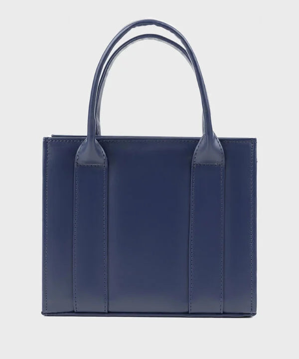 Blue Top Handle Bag